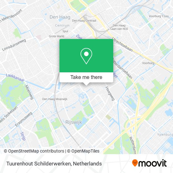 Tuurenhout Schilderwerken Karte