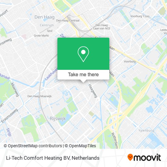 Li-Tech Comfort Heating BV map