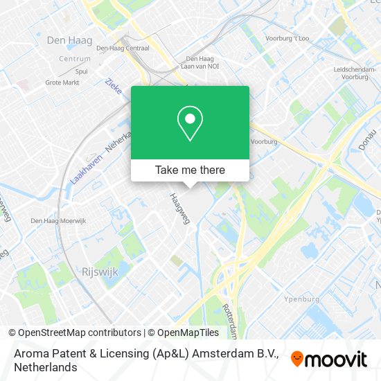 Aroma Patent & Licensing (Ap&L) Amsterdam B.V. Karte