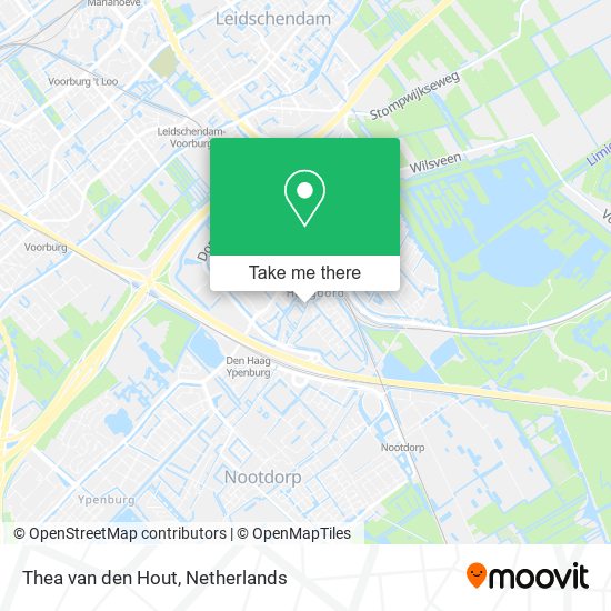 Thea van den Hout map