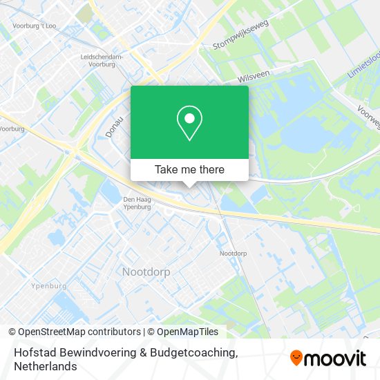 Hofstad Bewindvoering & Budgetcoaching map