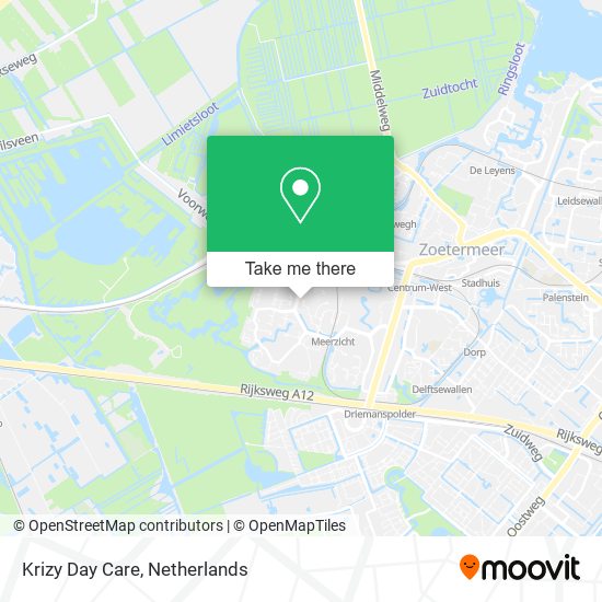 Krizy Day Care map
