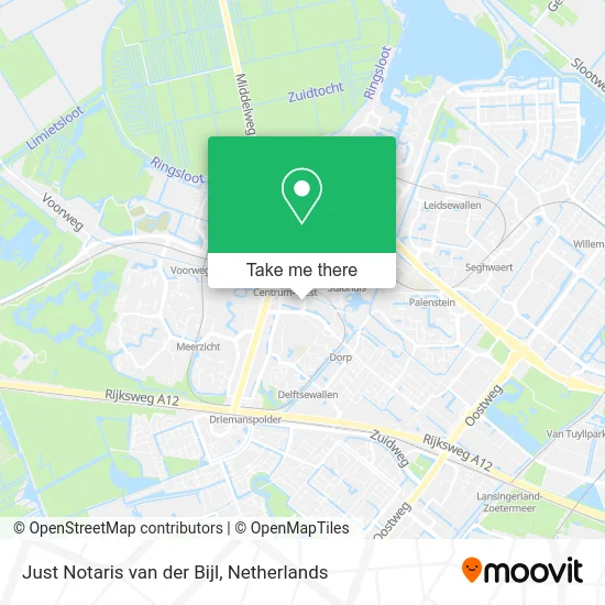 Just Notaris van der Bijl map