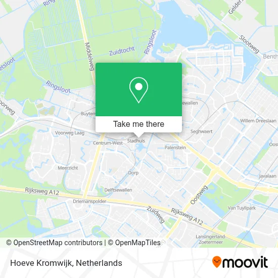 Hoeve Kromwijk map