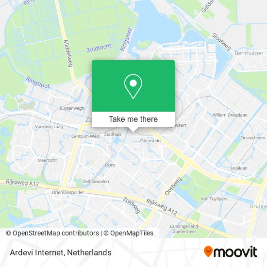 Ardevi Internet map