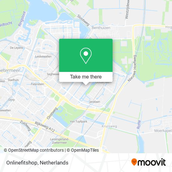 Onlinefitshop map