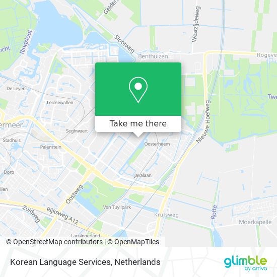 Korean Language Services Karte