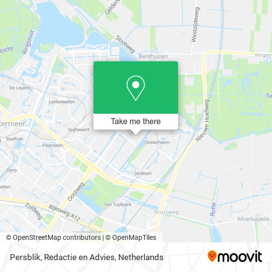 Persblik, Redactie en Advies map
