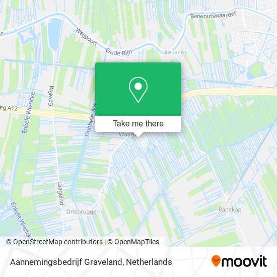 Aannemingsbedrijf Graveland map