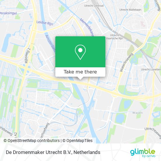 De Dromenmaker Utrecht B.V. map