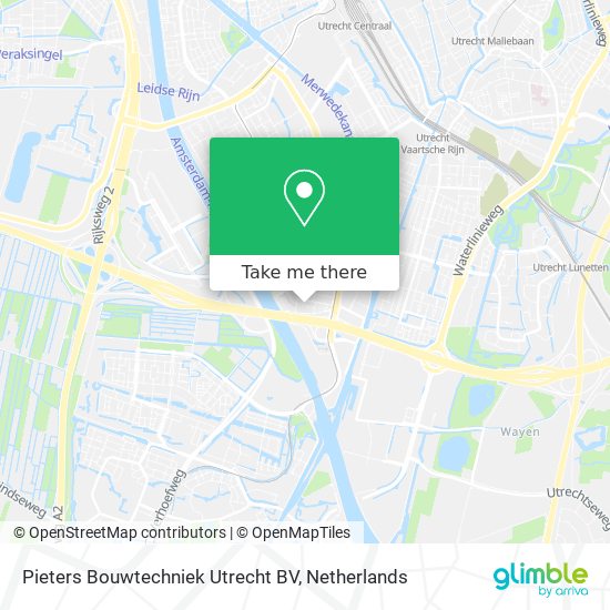 Pieters Bouwtechniek Utrecht BV map