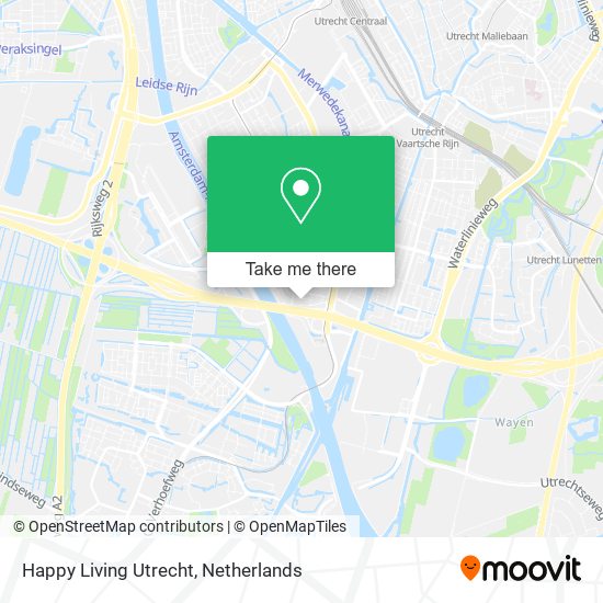 Happy Living Utrecht map