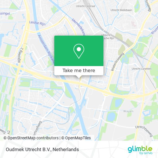 Oudmek Utrecht B.V. Karte