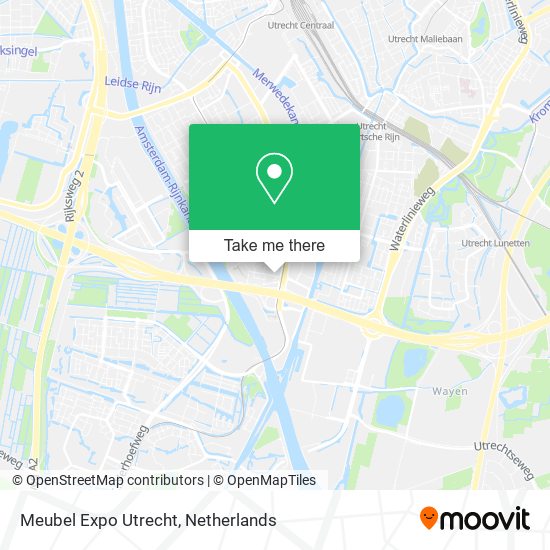 Meubel Expo Utrecht map