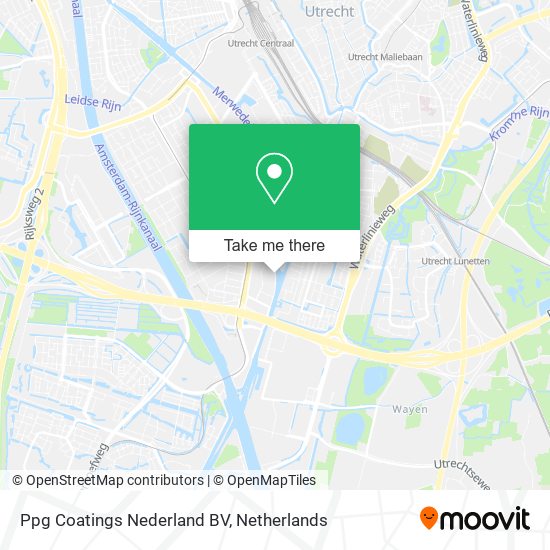 Ppg Coatings Nederland BV map