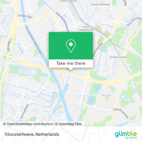 Kloosterhoeve map