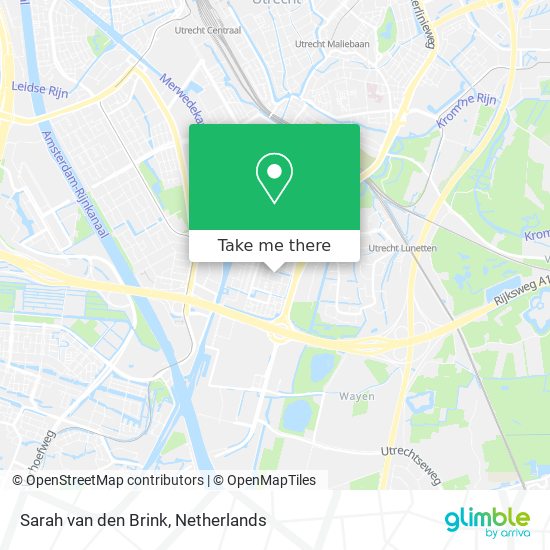 Sarah van den Brink map