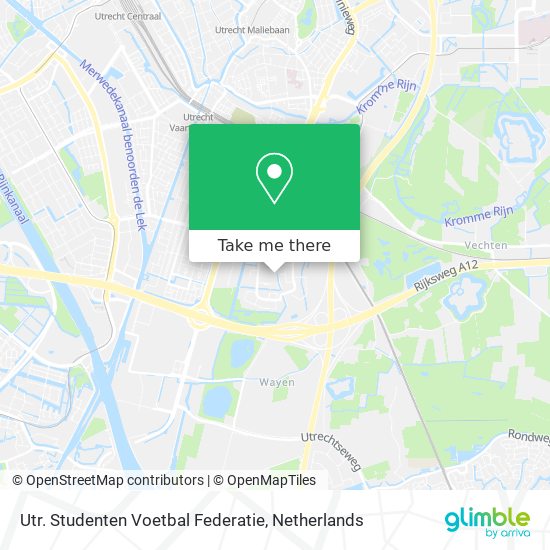 Utr. Studenten Voetbal Federatie map