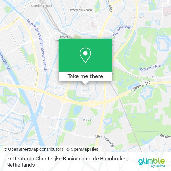 Protestants Christelijke Basisschool de Baanbreker map