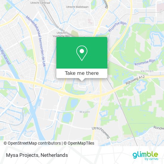 Mysa Projects map