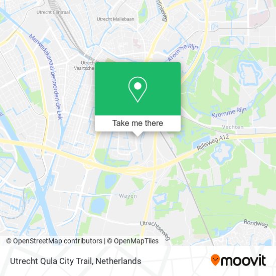 Utrecht Qula City Trail Karte