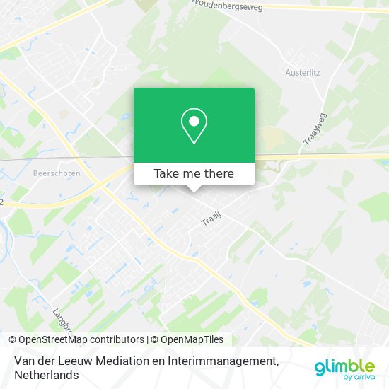 Van der Leeuw Mediation en Interimmanagement map