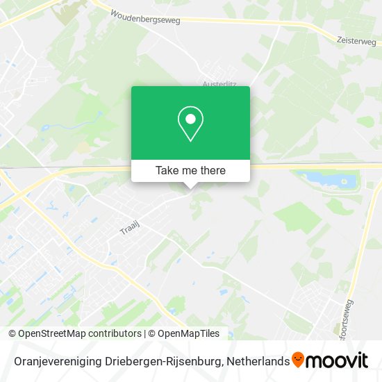 Oranjevereniging Driebergen-Rijsenburg map