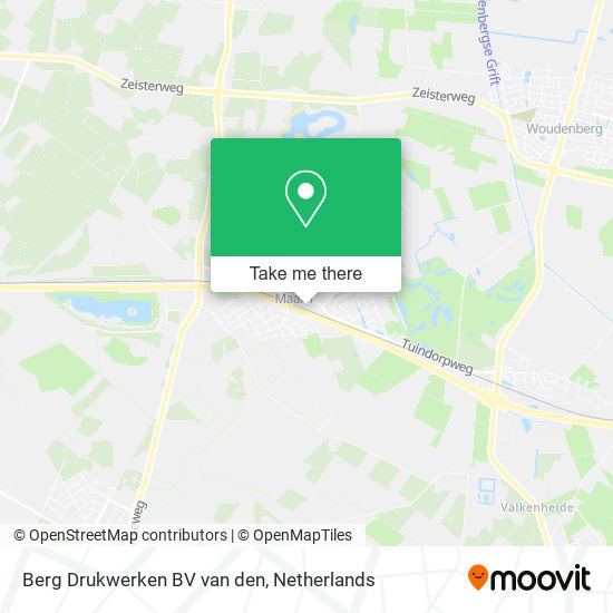 Berg Drukwerken BV van den Karte