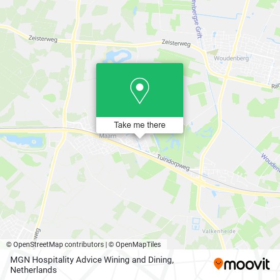 MGN Hospitality Advice Wining and Dining map