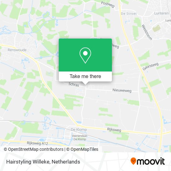 Hairstyling Willeke map