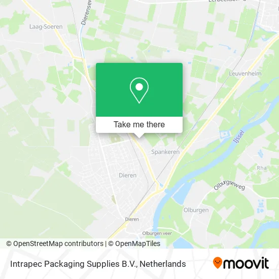 Intrapec Packaging Supplies B.V. map