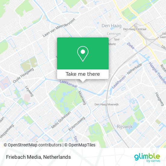 Friebach Media map