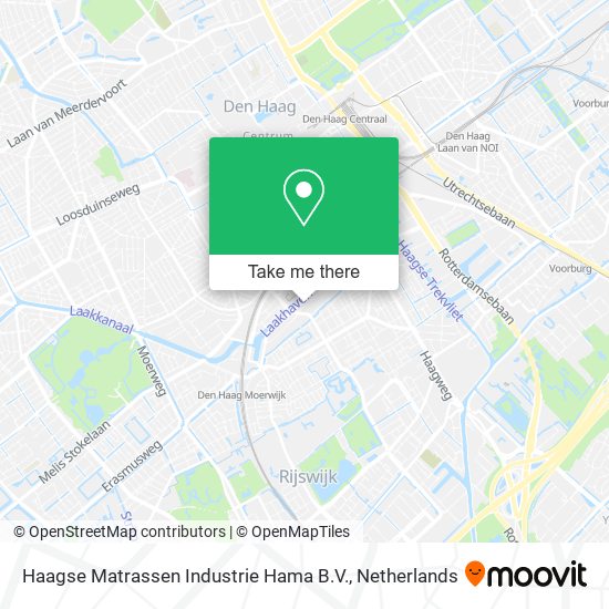 Haagse Matrassen Industrie Hama B.V. map