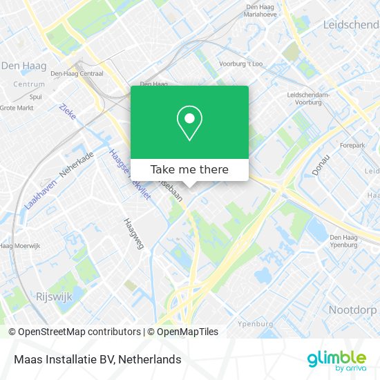 Maas Installatie BV Karte