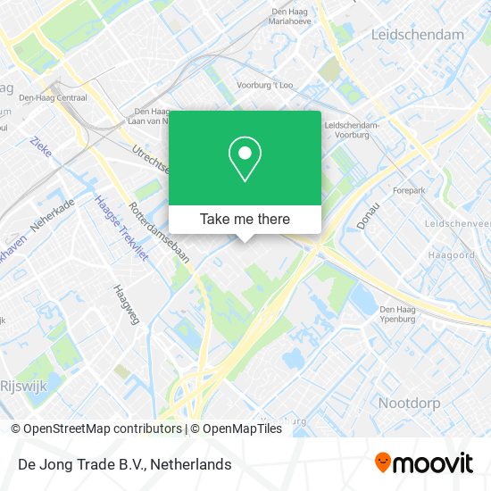 De Jong Trade B.V. map