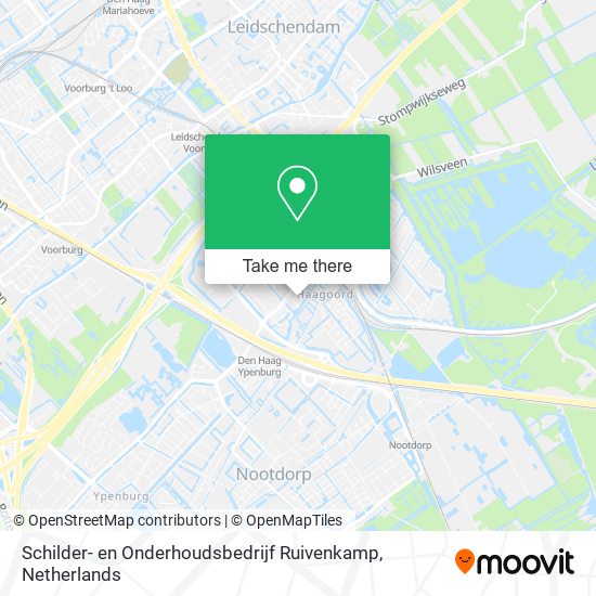 Schilder- en Onderhoudsbedrijf Ruivenkamp Karte