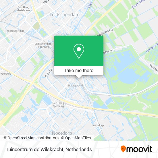 Tuincentrum de Wilskracht map