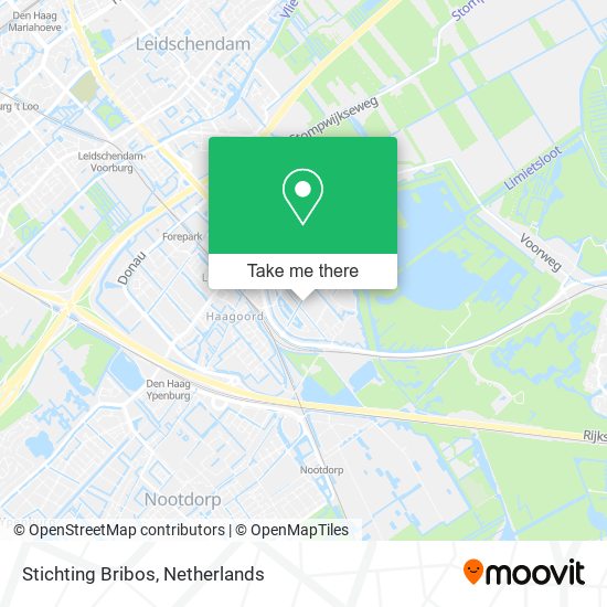 Stichting Bribos map