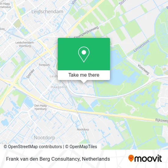 Frank van den Berg Consultancy map