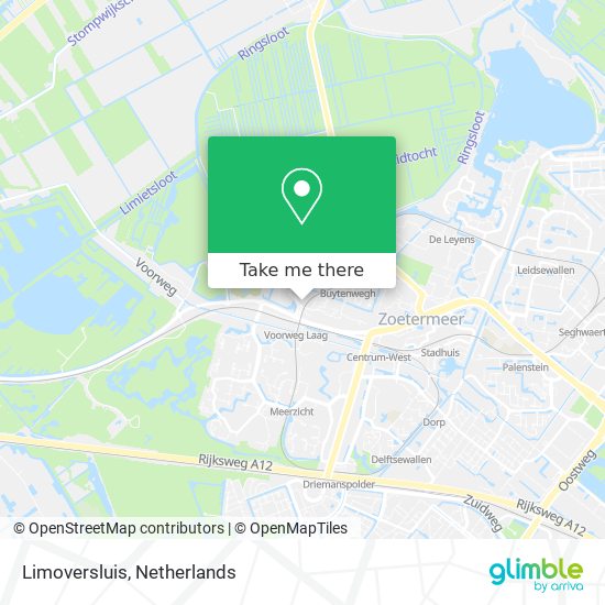 Limoversluis map