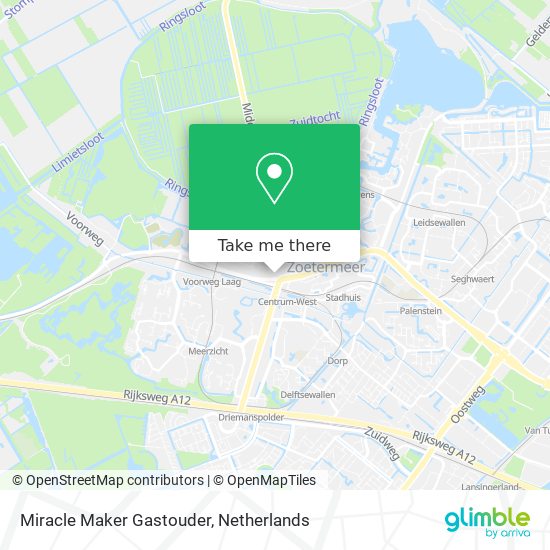 Miracle Maker Gastouder map