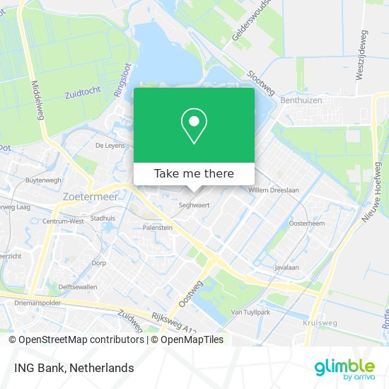 ING Bank map