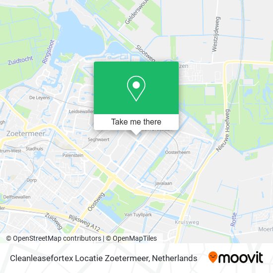 Cleanleasefortex Locatie Zoetermeer map