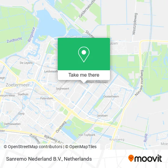 Sanremo Nederland B.V. Karte