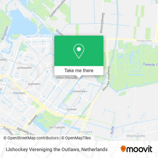 IJshockey Vereniging the Outlaws Karte