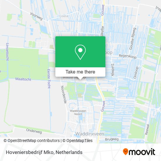 Hoveniersbedrijf Mko map