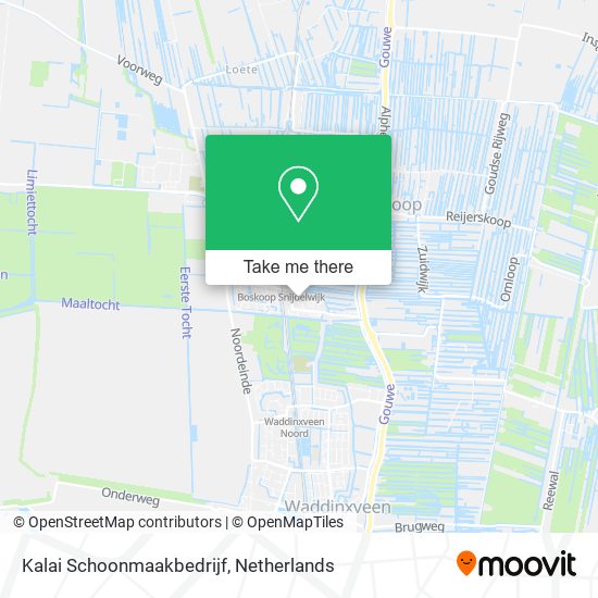 Kalai Schoonmaakbedrijf map