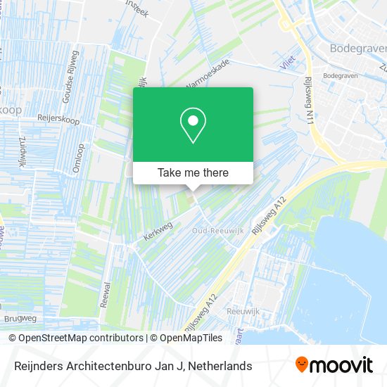 Reijnders Architectenburo Jan J map