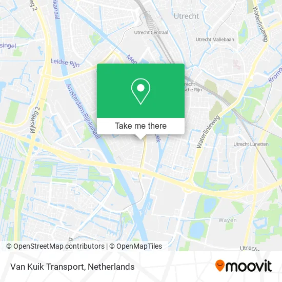 Van Kuik Transport map