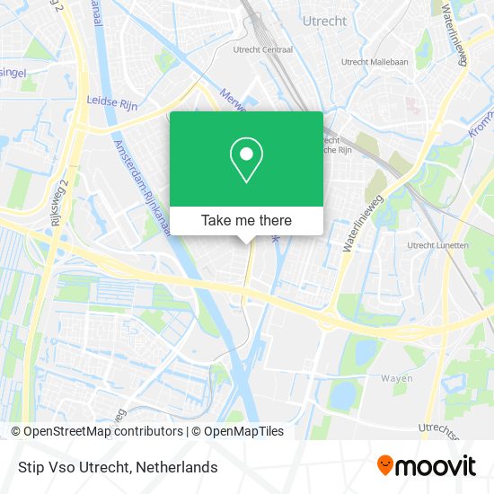 Stip Vso Utrecht map